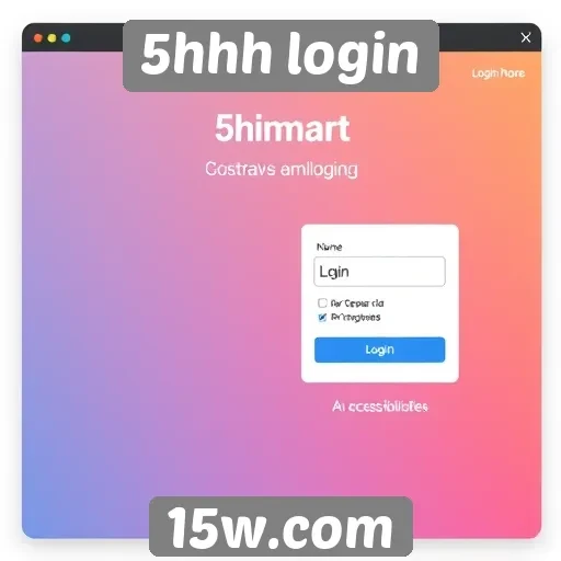 Acessibilidade do site 5hhh login é revista